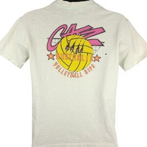Catz Volleyball Rips T Shirt Vintage 80s Australia Beach Sports Mens Size Small